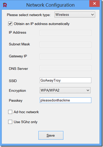 xbmc - windows installer - 2 - network config