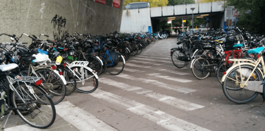 Amsterdam cycle obsession, RAI bridge